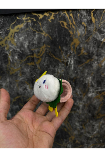 Mochi Peluş Bileklik Oyuncak – Bileğe Vurunca Sarılan Slap Bileklik, Çok Amaçlı Saç Tokası